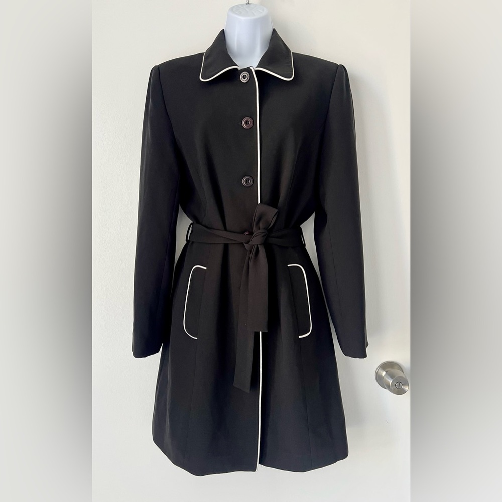 SC Collection Trench Coat - Black